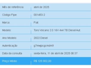 Foto 2 - Fiat Toro Toro 2.0 TDI Volcano 4WD (Aut) automático