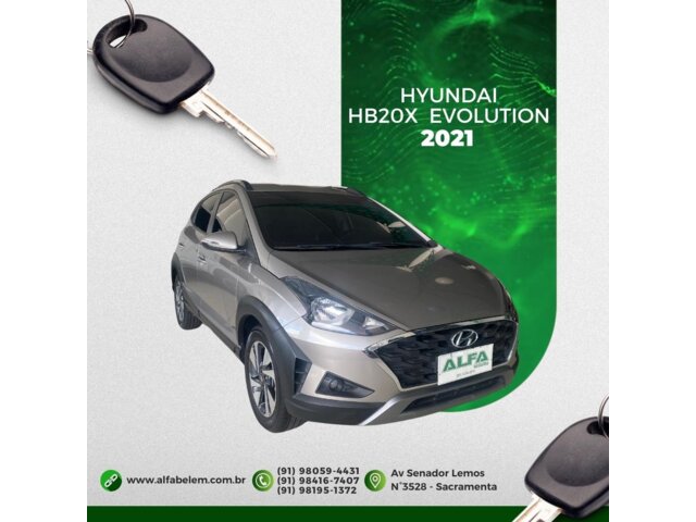 Hyundai HB20X 1.6 Evolution (Aut) 2021