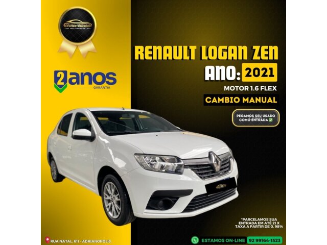 Renault Logan 1.6 Zen 2021