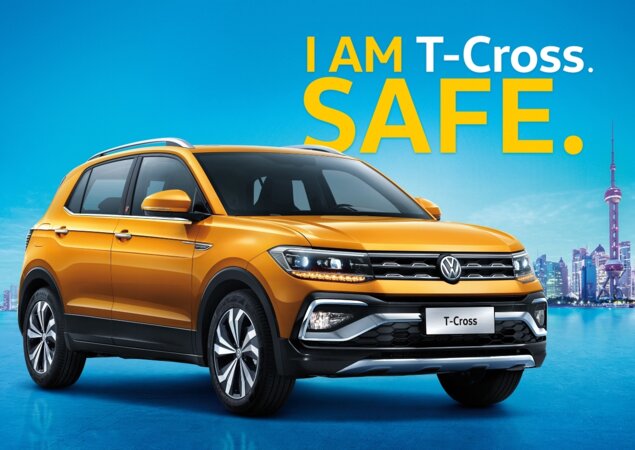 Volkswagen T-Cross chinês tem estilo robusto