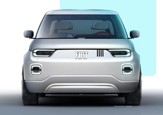 Design é moderno mas traz elementos retrô alusivos ao primeiro Panda e ao Uno Mille