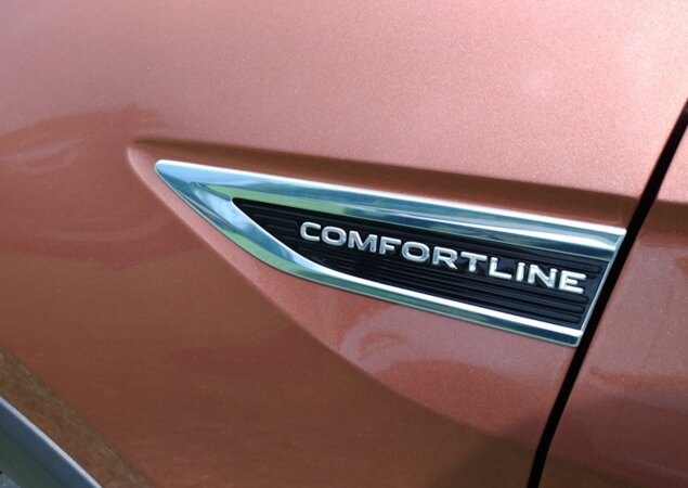 Emblema Comfortline fica estampado na lateral