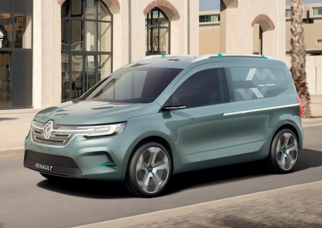 Kangoo Z.E. antecipa nova geração do popular furgão francês