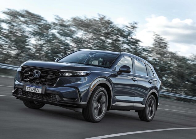 Honda CR-V 2024 tem 3 motores