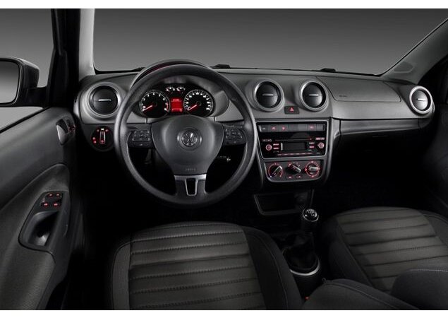 Interior do novo Voyage