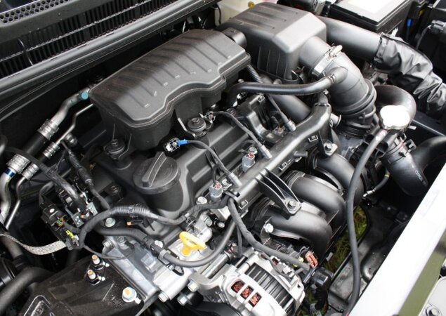 Motor 1.0 de três cilindros é compacto