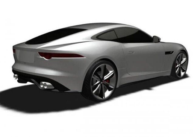 Janela traseira lembra o icônico modelo E-Type.