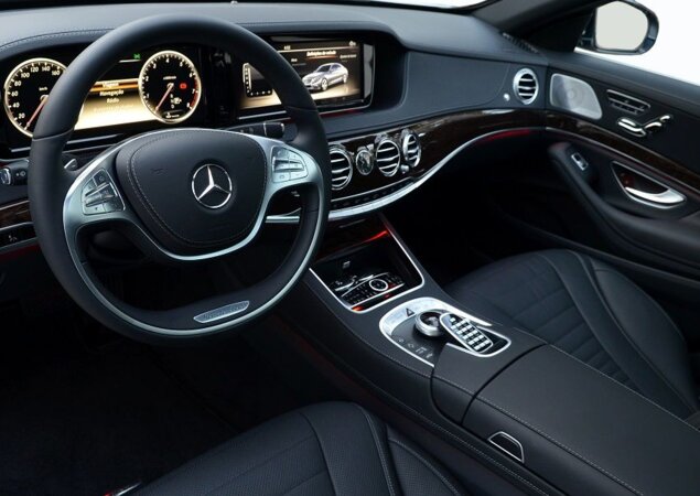 Cabine do Mercedes S 500 L