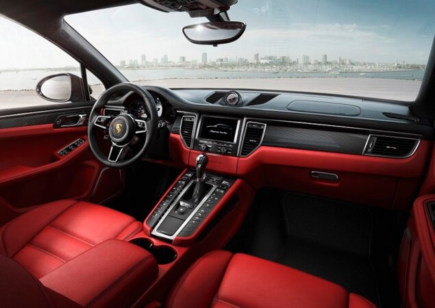 Cabine do Porsche Macan