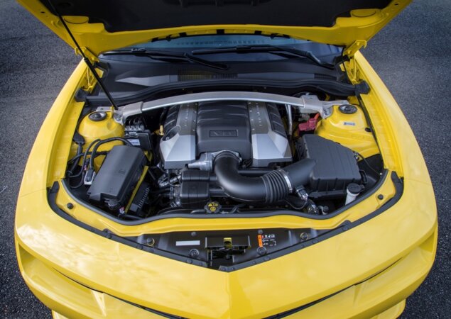 Motor do Camaro conversível é o mesmo do cupê