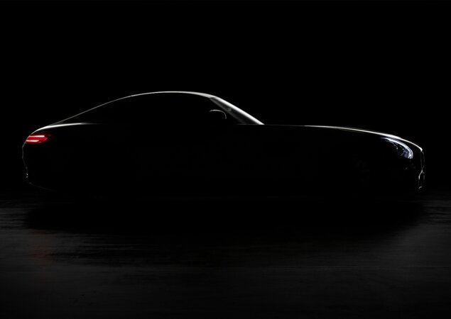 Silhueta revelada do novo Mercedes-AMG GT