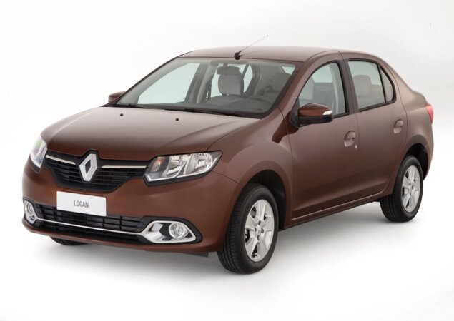 A linha 2015 do Renault Logan não recebeu alterações no visual