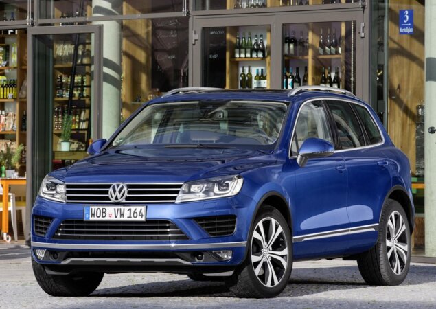 VW Touareg 2015 recebeu novo conjunto dianteiro