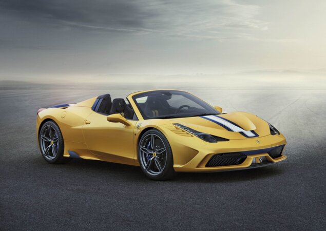 A produção da nova Ferrari 458 Speciale Aperta Edition será limitada a 499 unidades