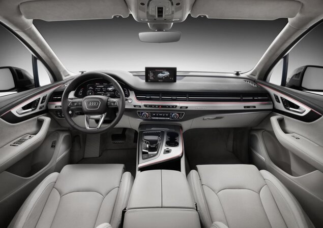 Interior do Audi Q7