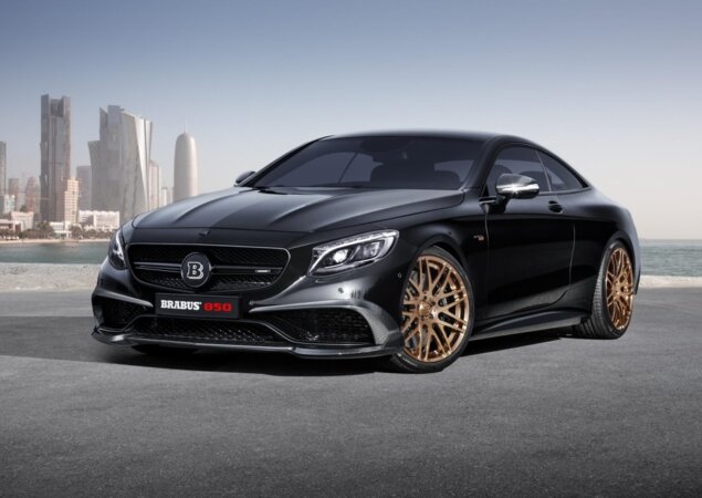Novo Brabus 850 teve motor V8 biturbo a gasolina aumentado de 5.5 para 6.0