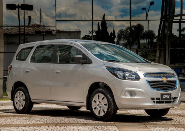 Chevrolet Spin chega a 2016 nas versões LT e LTZ