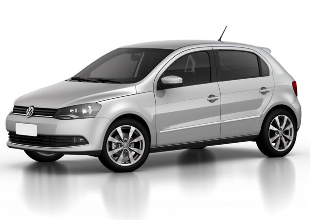 Volkswagen Gol 2016 ganha grade frontal preto brilhante com uma barra cromada na base nas versões Comfortline e Highline