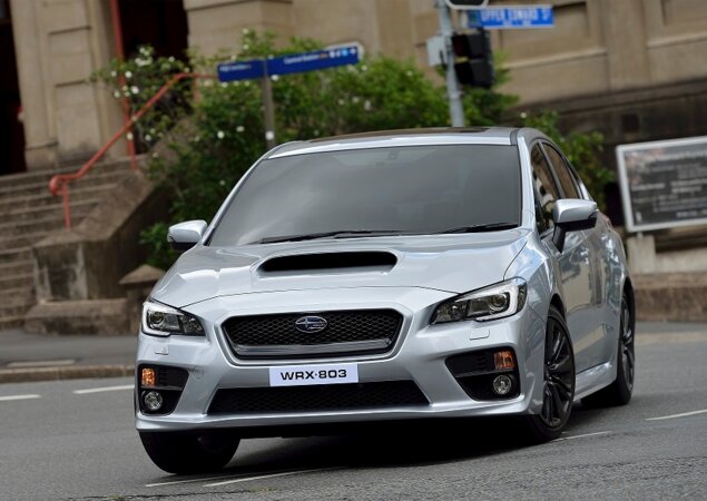 O novo Subaru WRX (foto) custará R$ 147.900