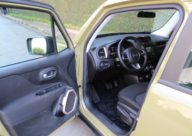 No Renegade, o acabamento mais simples num carro mais caro é perceptível