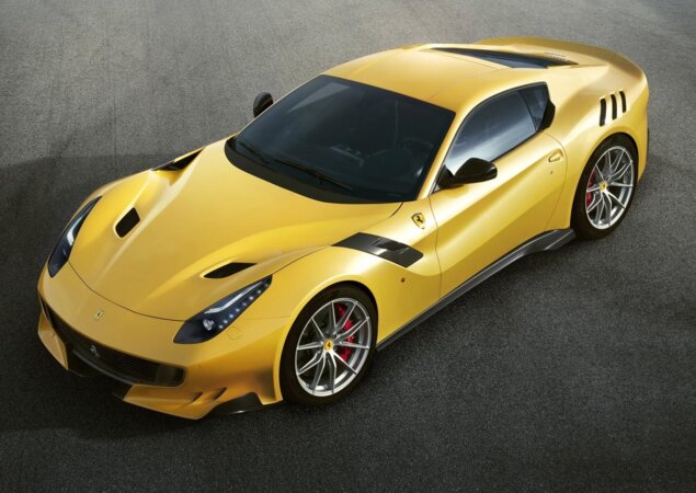 A f12tdf ganhou ainda um sistema de rodas traseiras esterçantes