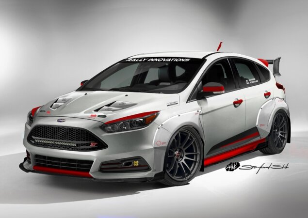 Focus ST personalizado pela Rally Innovations