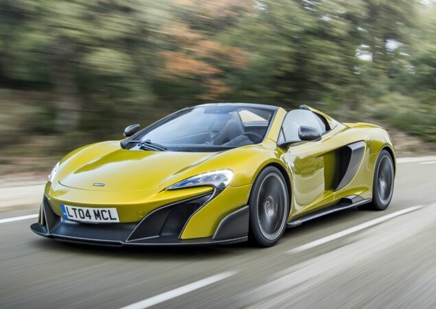 A produção do McLaren 675LT Spider foi limitada a 500 unidades