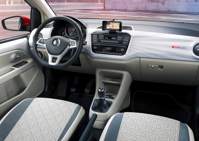 Interior do VW up! beats