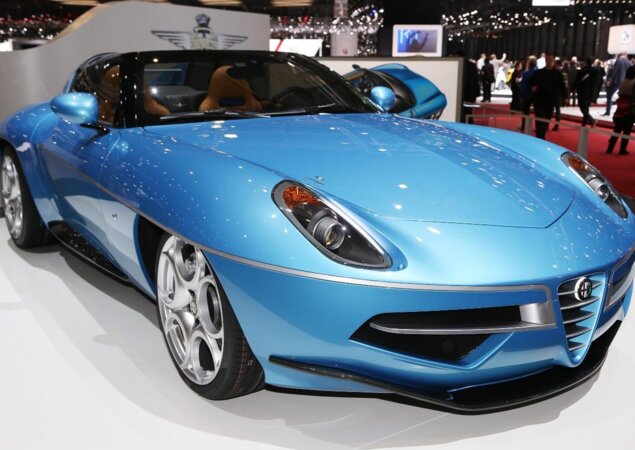 Alfa Romeo Disco Volante Spider by Touring Superleggera
