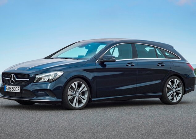 A perua CLA Shooting Brake também recebeu as atualizações