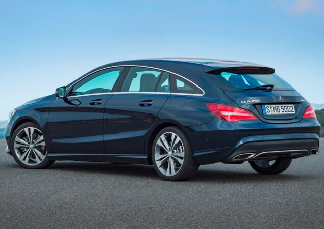 Na foto, a Mercedes-Benz CLA 250 Shooting Brake