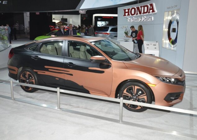 Honda Civic Sedan customized by Demi Lovato