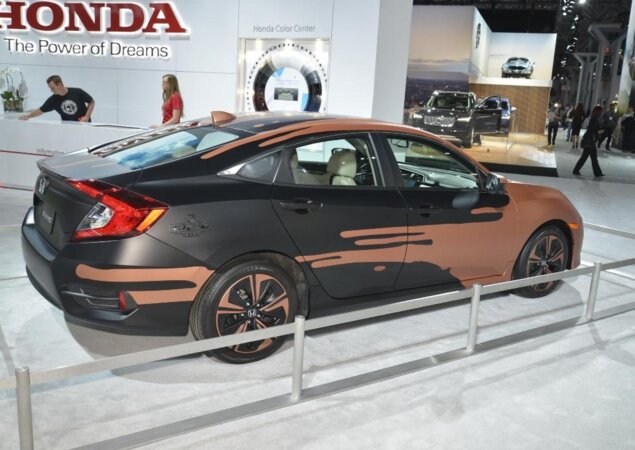 Honda Civic Sedan customized by Demi Lovato