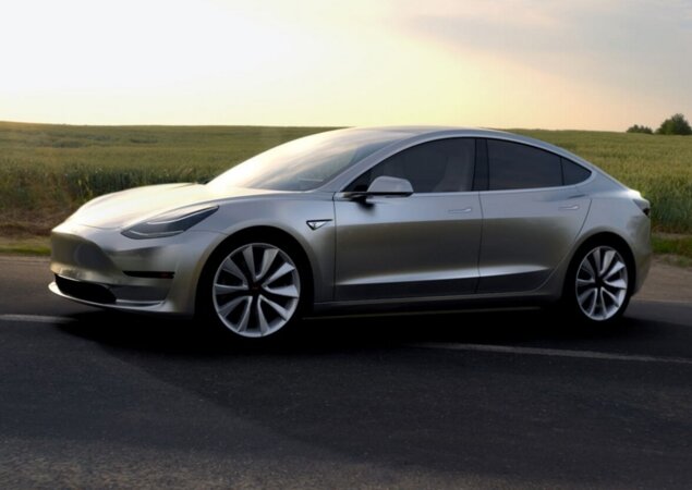 Model 3 terá recarga rápida para permitir longas viagens