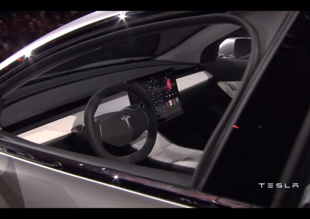 Interior do Model 3