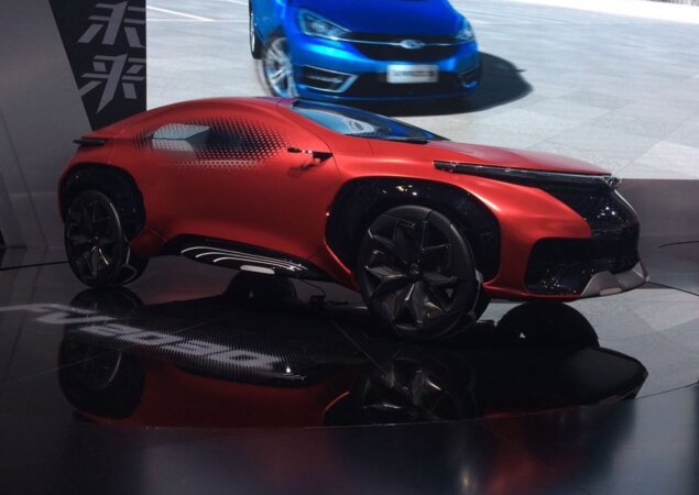 O Chery FV2030 foi apresentado na China como uma interpretação da marca sobre o futuro