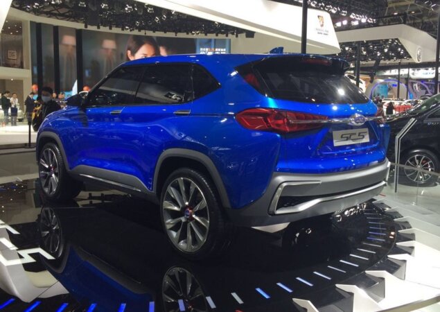 JAC SC-5: modelo de produção está programado para chegar à China em 2018 e, logo em seguida, ao Brasil