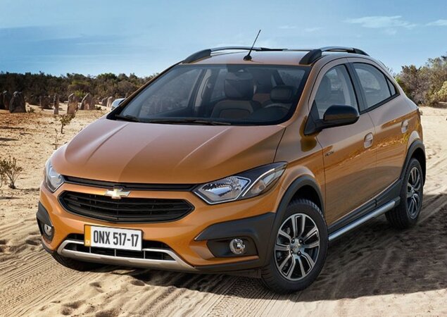 Chevrolet Onix reestilizado ganha versão aventureira Activ (foto) na linha 2017