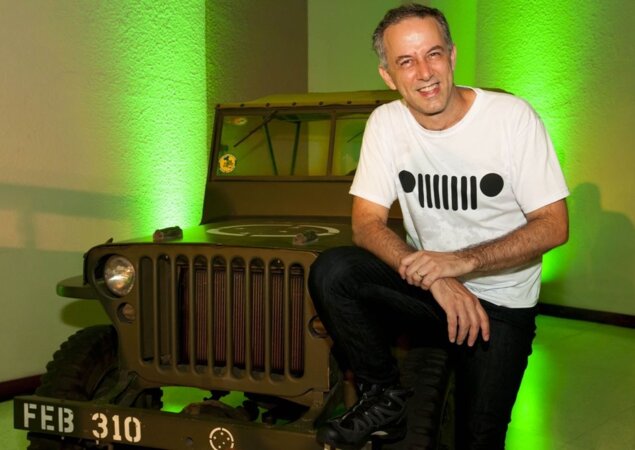 João Barone e seu Jeep Willys MB 1942