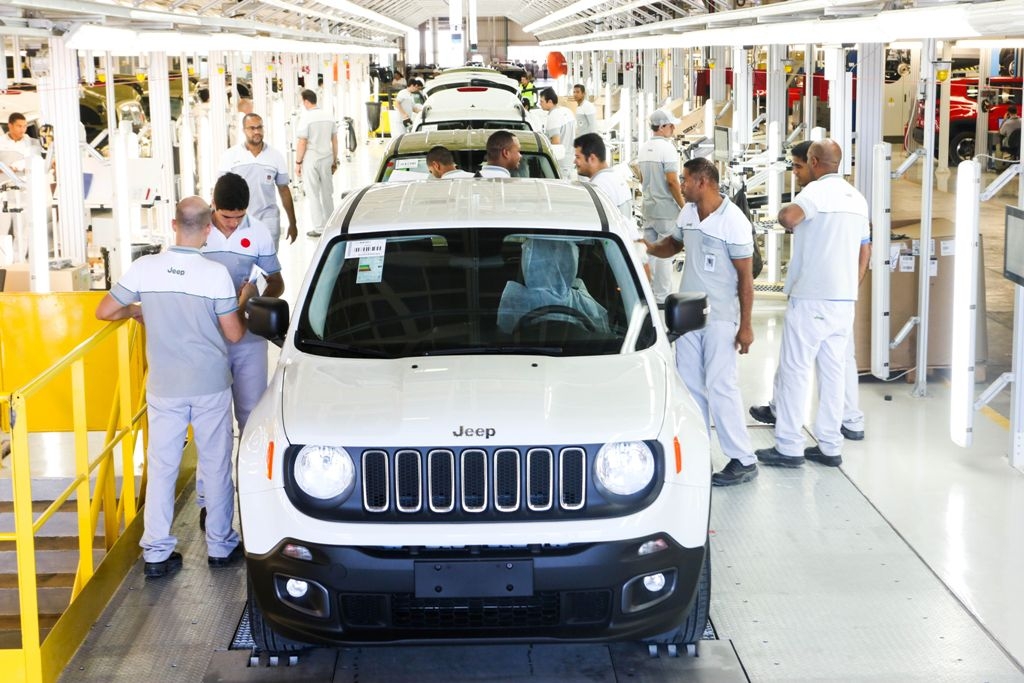 Produção do Jeep Renegade em Goiana (PE)