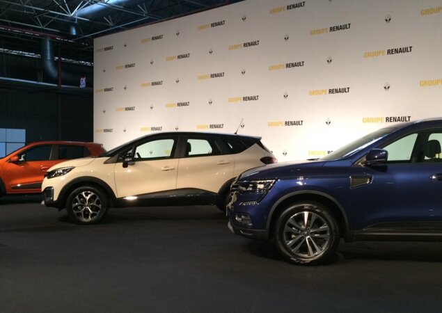  Renault Kwid, Captur e Koleos
