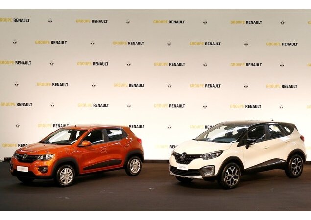 Renault Kwid, Captur e Koleos