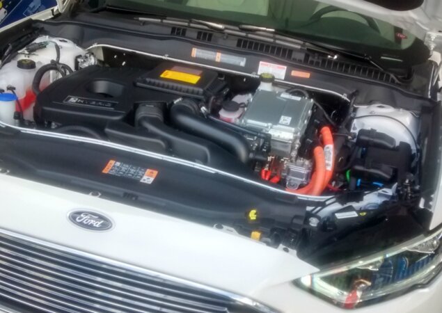 Detalhe do motor