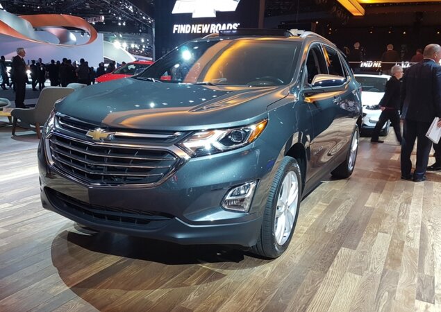 Chevrolet Equinox: deve ser o novo SUV da marca prometido para 2017. Estreou em novembro em Los Angeles
