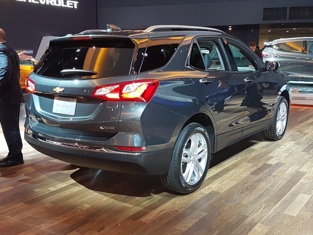 Chevrolet Equinox: deve ser o novo SUV da marca prometido para 2017. Estreou em novembro em Los Angeles