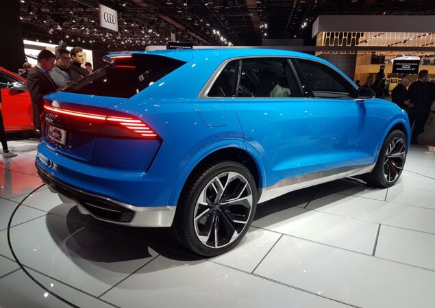 Audi Q8 Concept: ainda conceito, será o rival a partir de 2018 de X6 e GLE Coupe