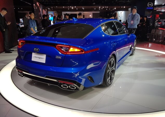 Kia Stinger: estreia mundial