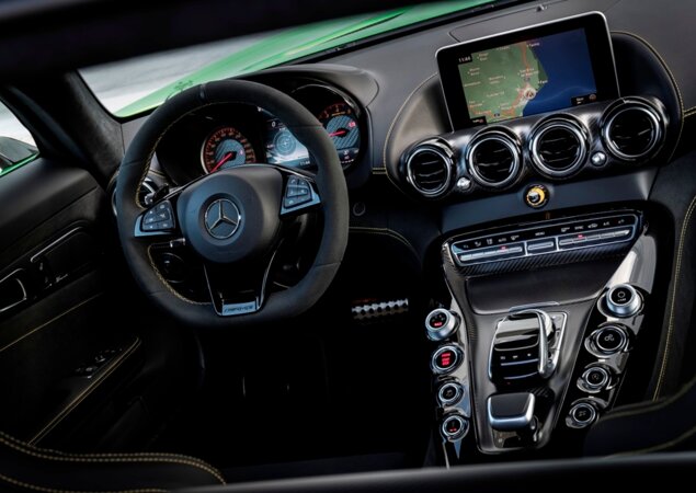 Interior do AMG GT R