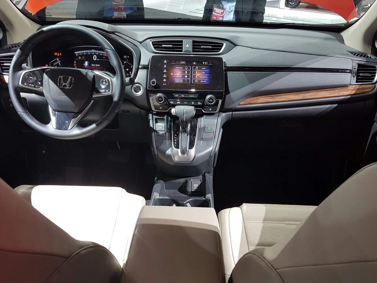 Interior do CR-V