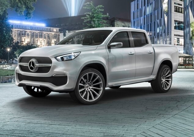 Mercedes-Benz Classe X (ainda na versão conceito)